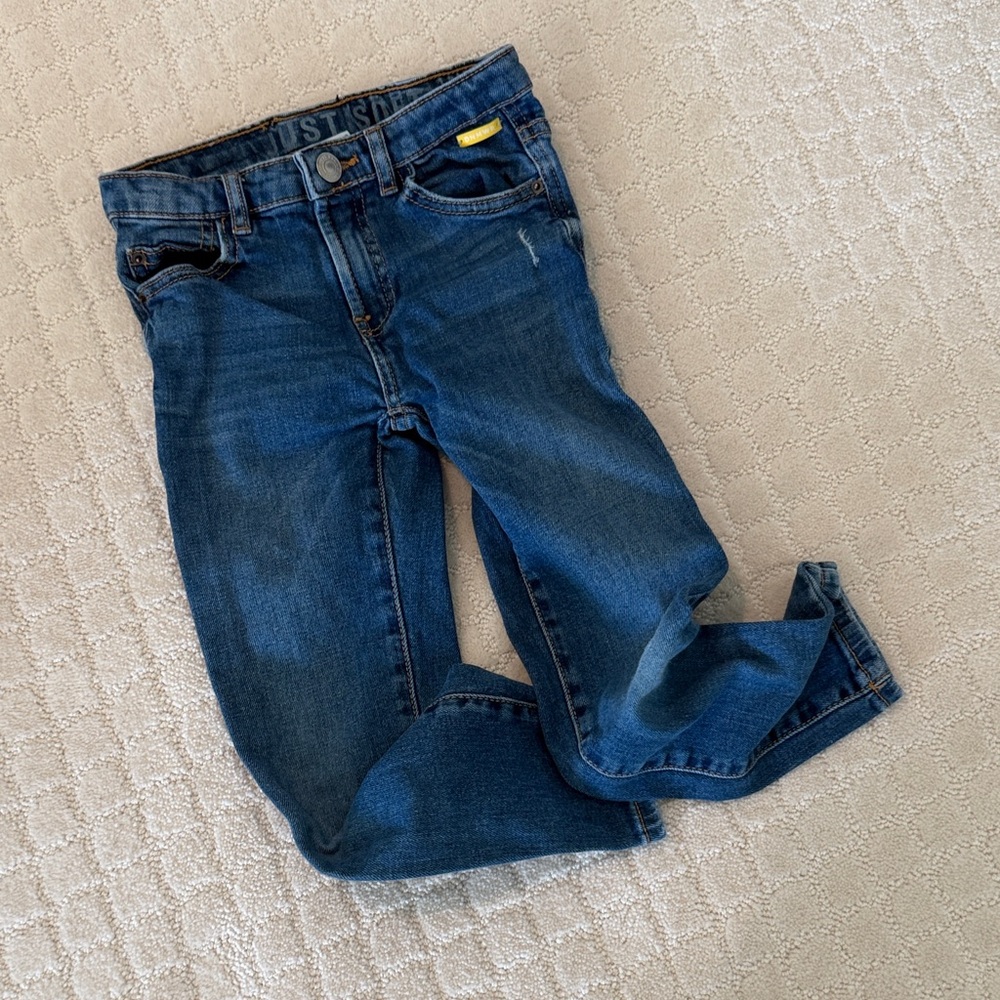 Zara Boys Dark Blue Denim Jeans